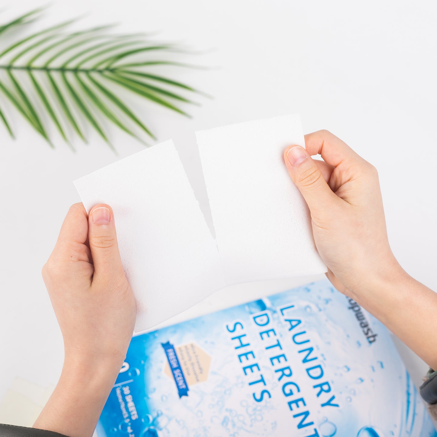 Eco-Friendly Laundry Detergent Sheets - 720 Loads (12 Packs)